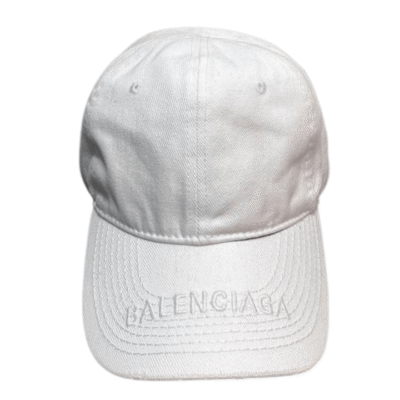 Balenciaga Logo Embroidered Baseball Cap 092025