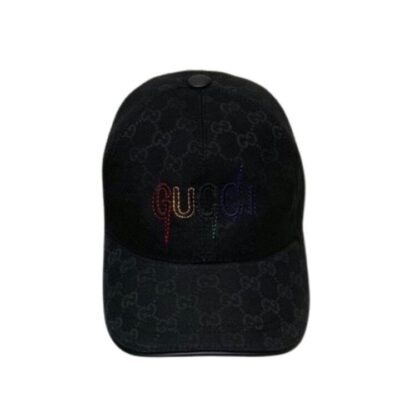 Gucci GG Embroidered Monogram Baseball Cap 121113