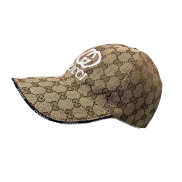 Gucci Embroidered GG Canvas Baseball Cap - Image 3