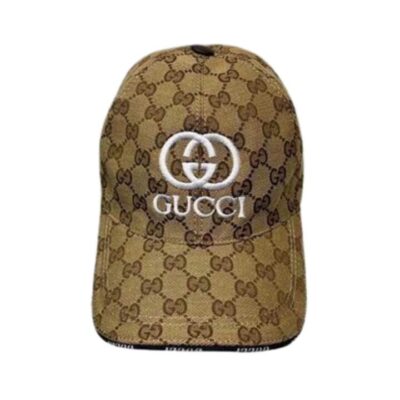 Gucci Embroidered GG Canvas Baseball Cap