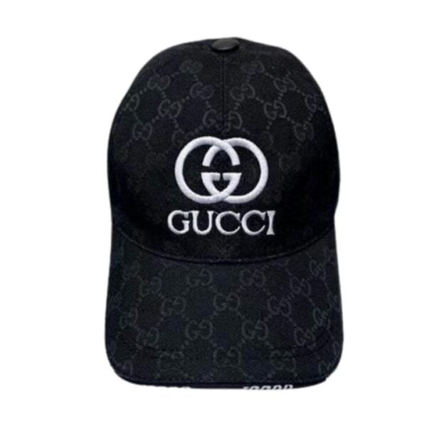 Gucci Embroidered GG Canvas Baseball Cap - Image 4