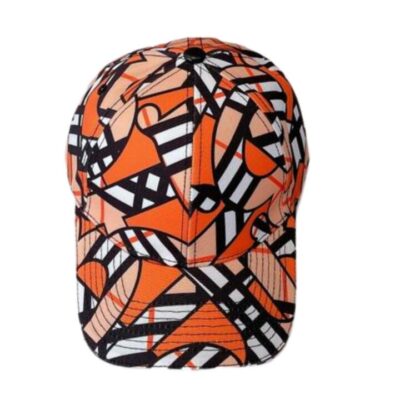 Burberry Multicolor Adjustable Strap Cap 080308