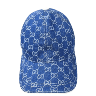 Gucci GG Blue Denim Baseball Cap