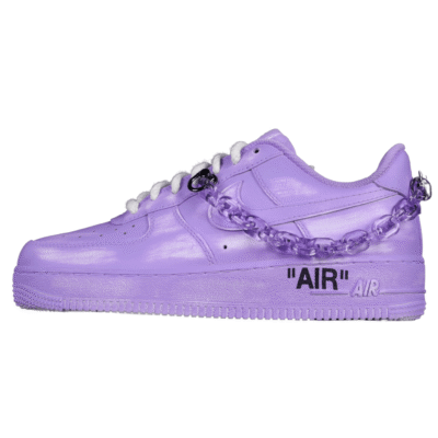 Nike Air Force 1'07 ' Low “Purple Washed” (Nike Custom Shoes)
