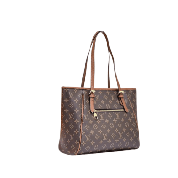 Damier Ebene Brown Monogram Canvas Lena PM - Image 4