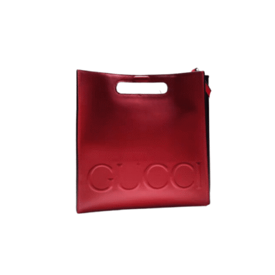 Gucci GucciGhost Red Tote Embossed 409380