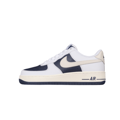 Nike Air Force 1 07 Low Suede Beige White Blue DE0099-002