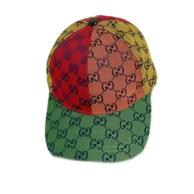 Gucci GG Multicolor Canvas Baseball Cap
