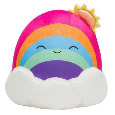 1Pc 7.8" Rainbow Navy Squish-mallow Toy YJ03303