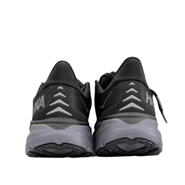 Hoka One One Clifton 8 Black Gray - Image 4