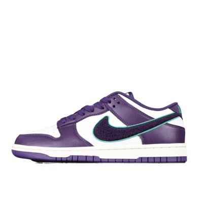 Nike Dunk Low Chenille Swoosh Grand Purple DQ7683-100