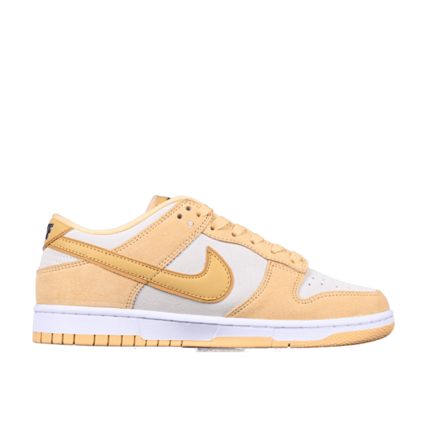 Nike Dunk Low Gold Suede DV7411-200 - Image 3