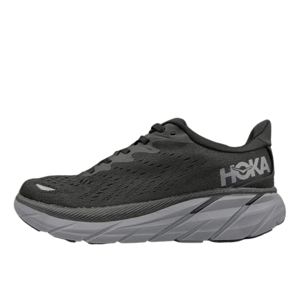 Hoka One One Clifton 8 Black Gray