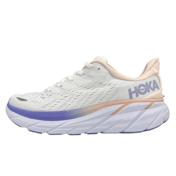 Hoka One One Clifton 8 Champagne White