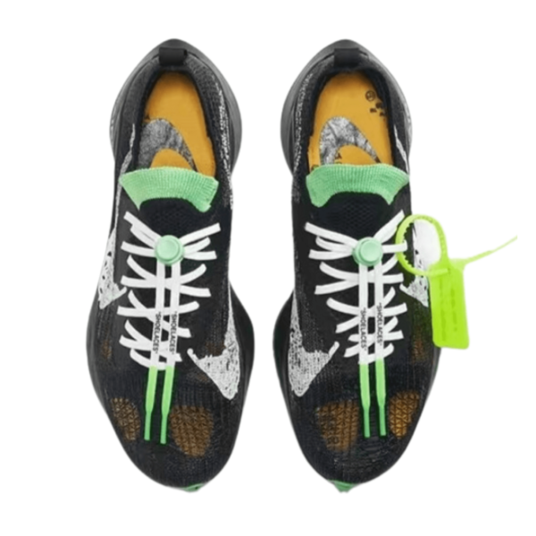 Off-White x Nike Air Zoom Tempo Next% Black CV0697 001 - Image 2