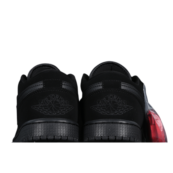 Air Jordan 1 Low 'Triple Black' 553558-025 - Image 5