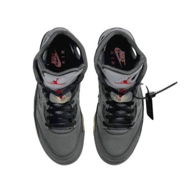 Off-White x Air Jordan 5 Retro SP 'Muslin' CT8480 001 - Image 2