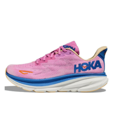 Hoka One One Clifton 9 Bubblegum Pink Royal Blue