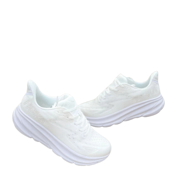 Hoka One One Clifton 9 White - Image 5