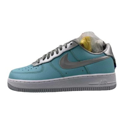 Nike Air Force 1 Low Tiffany & Co. 1837 Metallic Silver DZ1382-003