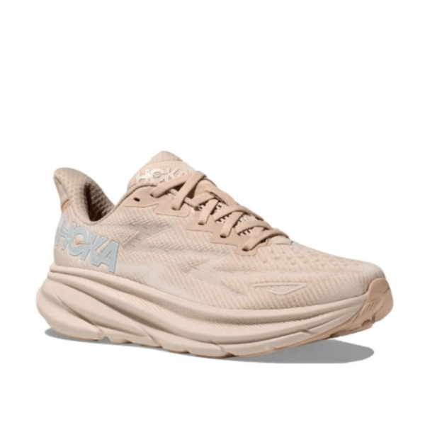 Hoka One One Clifton 9 Shifting Sand Eggnog - Image 4