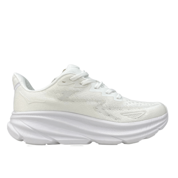 Hoka One One Clifton 9 White - Image 3