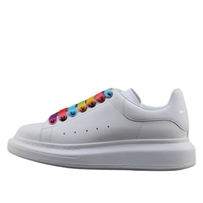 Alexander McQueen Oversized Sneaker 'White Multi' 553770 WHX9P 9035