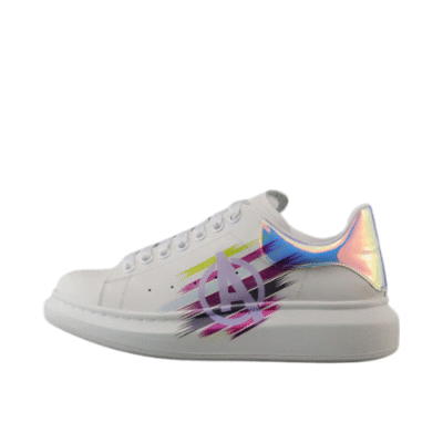 Alexander McQueen Oversized Sneaker 'White Iridescent' 561580 WHVI5 9375