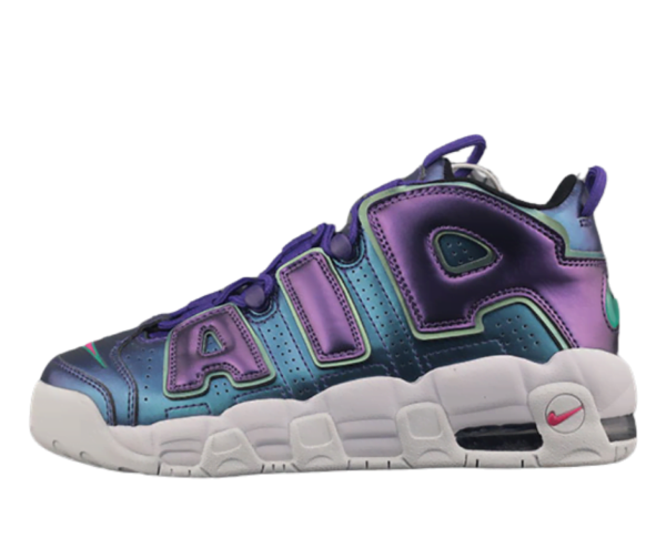 Ladies Nike Air More Uptempo GS 'Iridescent Purple' 922845 500