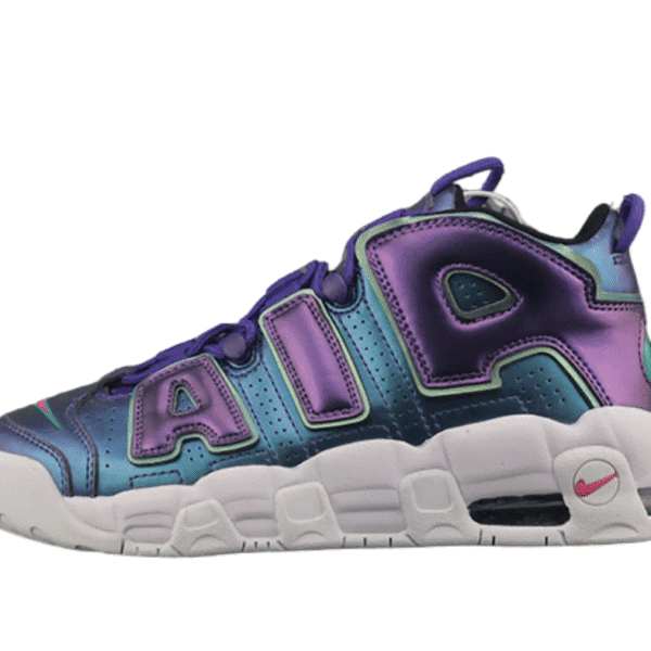 Ladies Nike Air More Uptempo GS 'Iridescent Purple' 922845 500