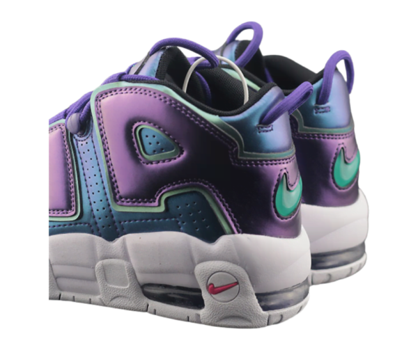 Ladies Nike Air More Uptempo GS 'Iridescent Purple' 922845 500 - Image 7