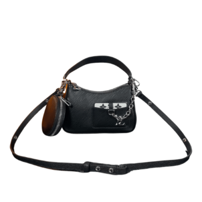 Louis Vuitton Black Marellini Epi Leather Handbag M20998