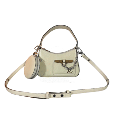 Louis Vuitton White Marellini Epi Leather Handbag M20999