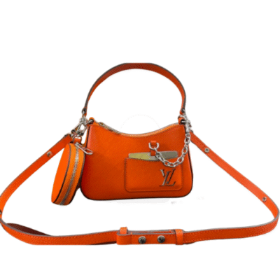 Louis Vuitton Orange Marellini Epi Leather Handbag M22736