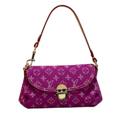 Louis Vuitton Pink Pleaty Leather Handbag M44470