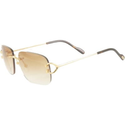 Cartier Brown C Décor Sunglasses CT0330S (003)