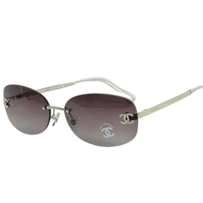 Chanel Rimless Oval Sunglasses by Gabrielle 'Coco' Chanel (Catalog 4)