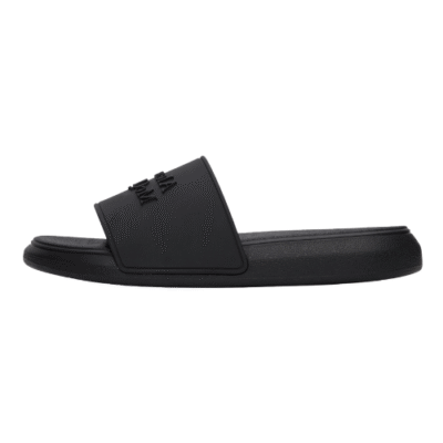 Alexander McQueen Oversize Hybrid Slides In Black 663564W4QS0