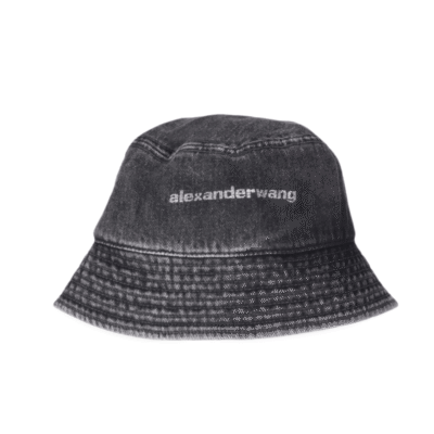 Alexander Wang Gray Denim Bucket Hat 4DC3229002015