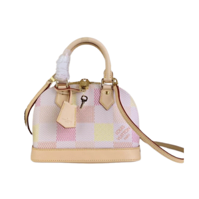 Louis Vuitton Peach Alma BB Handbag N40516