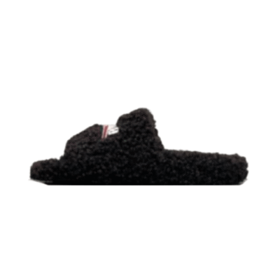 Balenciaga Luxury Furry Slide Sandal