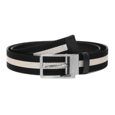 Bally Classic Multicolor Buckle Leather Belt 8L04