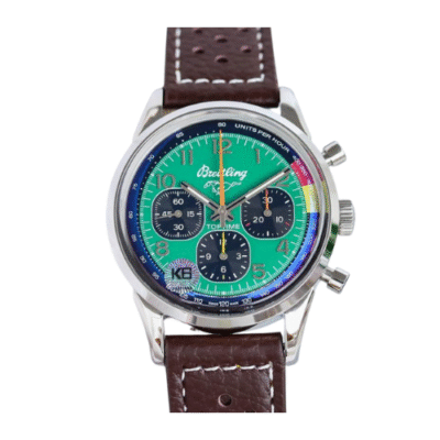 Breitling Top Time B01 Ford Mustang Green dial 41 AB01762A1L1X1