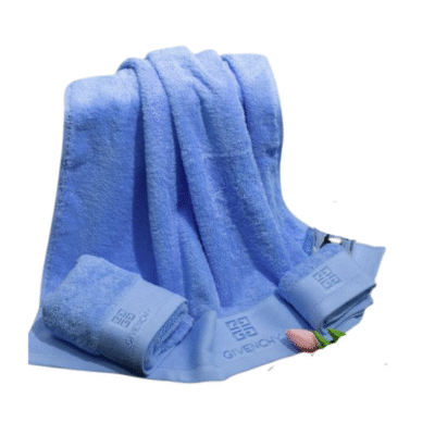 Givenchy 3-Piece Luxury Towel Set In Blue