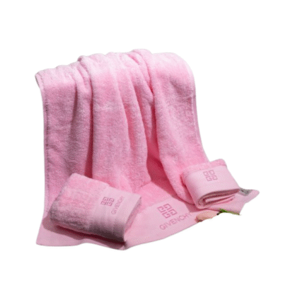 Givenchy 3-Piece Luxury Towel Set In Pink