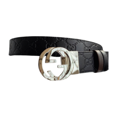 Gucci Vintage Double G Monogram Belt 8L01