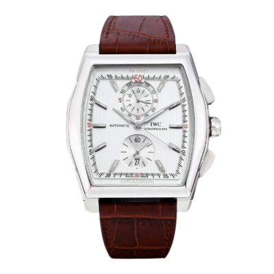 IWC Da Vinci Chronograph Silver Stainless Steel Watch IW376419
