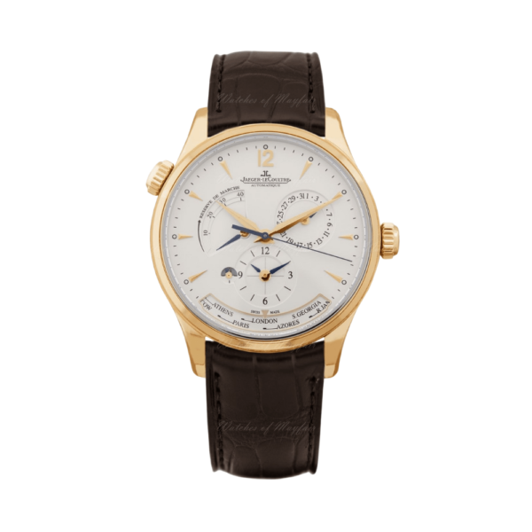 Jaeger LeCoultre Master Geographic Gold Stainless Steel Watch 1422521