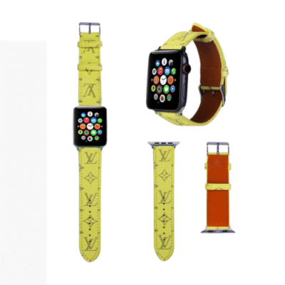 Louis Vuitton Monogram Leather Apple Watch Band 042606