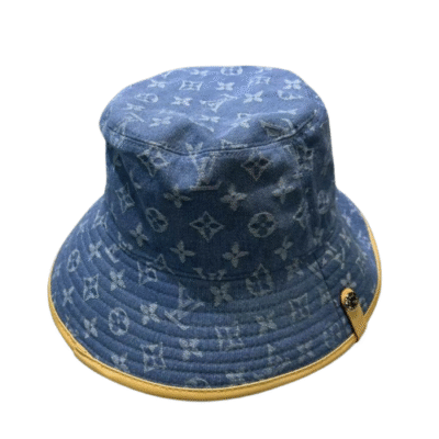 Louis Vuitton Blue Remix Bucket Hat M7279M